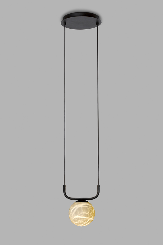 Tribeca  Marble Pendant Lamp Replica Modern  Natural Alabaster Chandelier