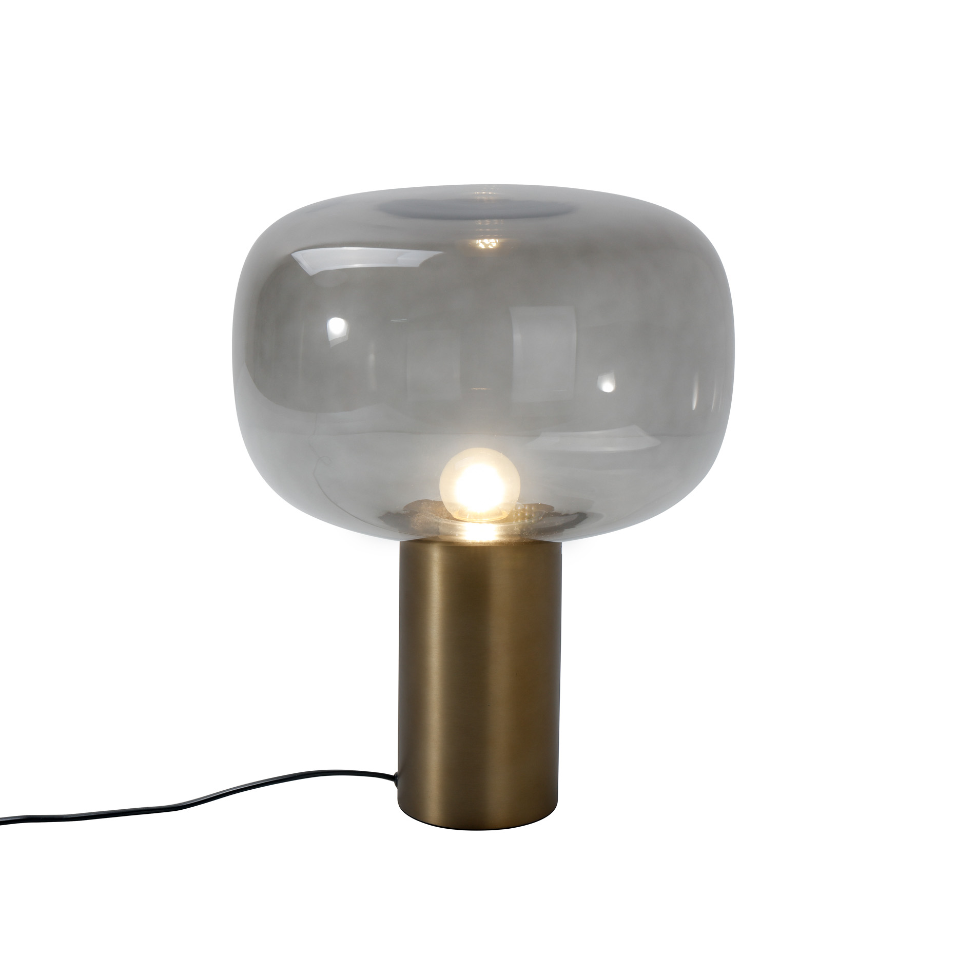 Nordic modern glass metal desk lamp