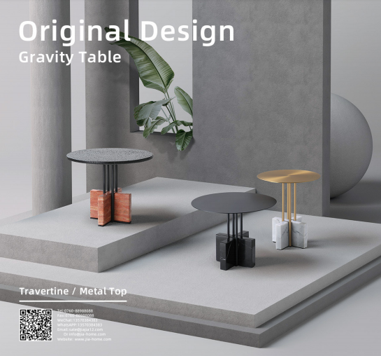 New Products Released-GRAVITY TABLE Travertine